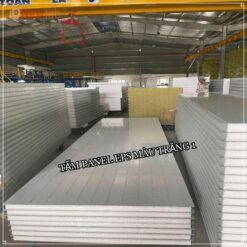 Tấm Panel cách nhiệt Panel EPS ĐÔNG Á AZ50 12kg/m³ màu trắng sữa, gân mờ hoặc phẳng Cách Âm Hiện Đại